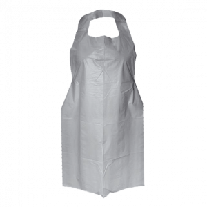 Фартук полиэтиленовый прочный (серебро) 80*120, 50 шт арт.Р0301-С5