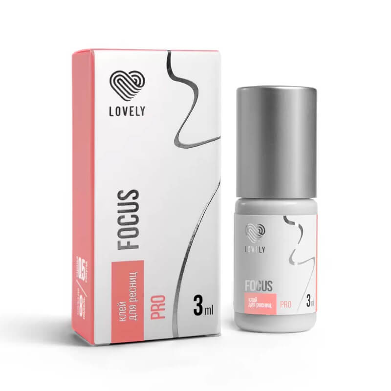 Lovely, Клей для наращивания ресниц "Focus", 3 мл