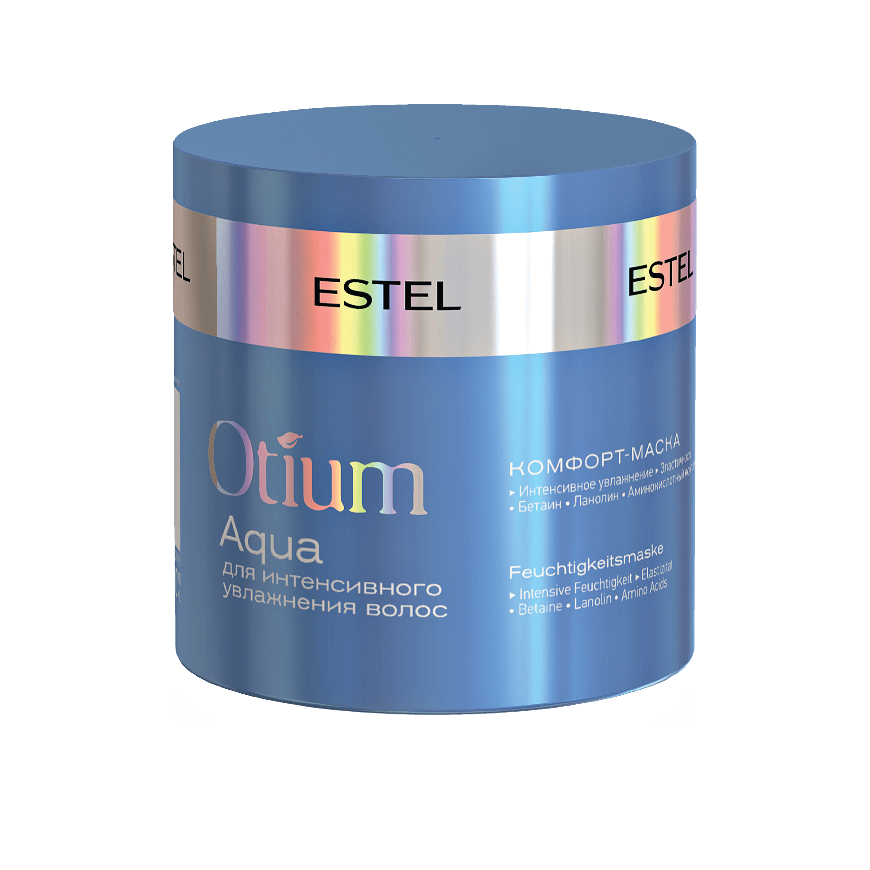 ESTEL OTIUM AQUA, Комфорт-маска для интенсивного увлажнения волос арт.OTM.39, 300 мл