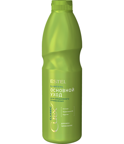 ESTEL CUREX CLASSIC, Шампунь для ежедневного применения арт.СR1000/S8, 1000 мл
