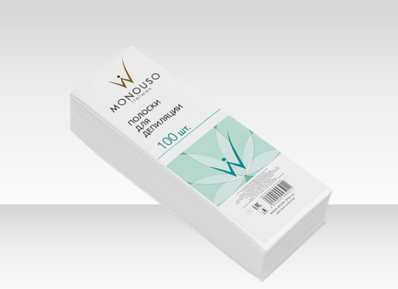 ItalWax, Полоски для депиляции 7*20, 100 шт