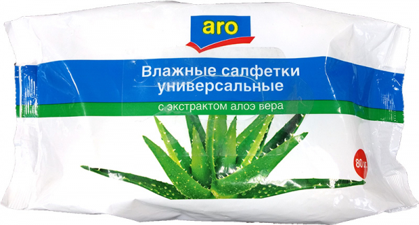 Влажные салфетки 80шт в упак