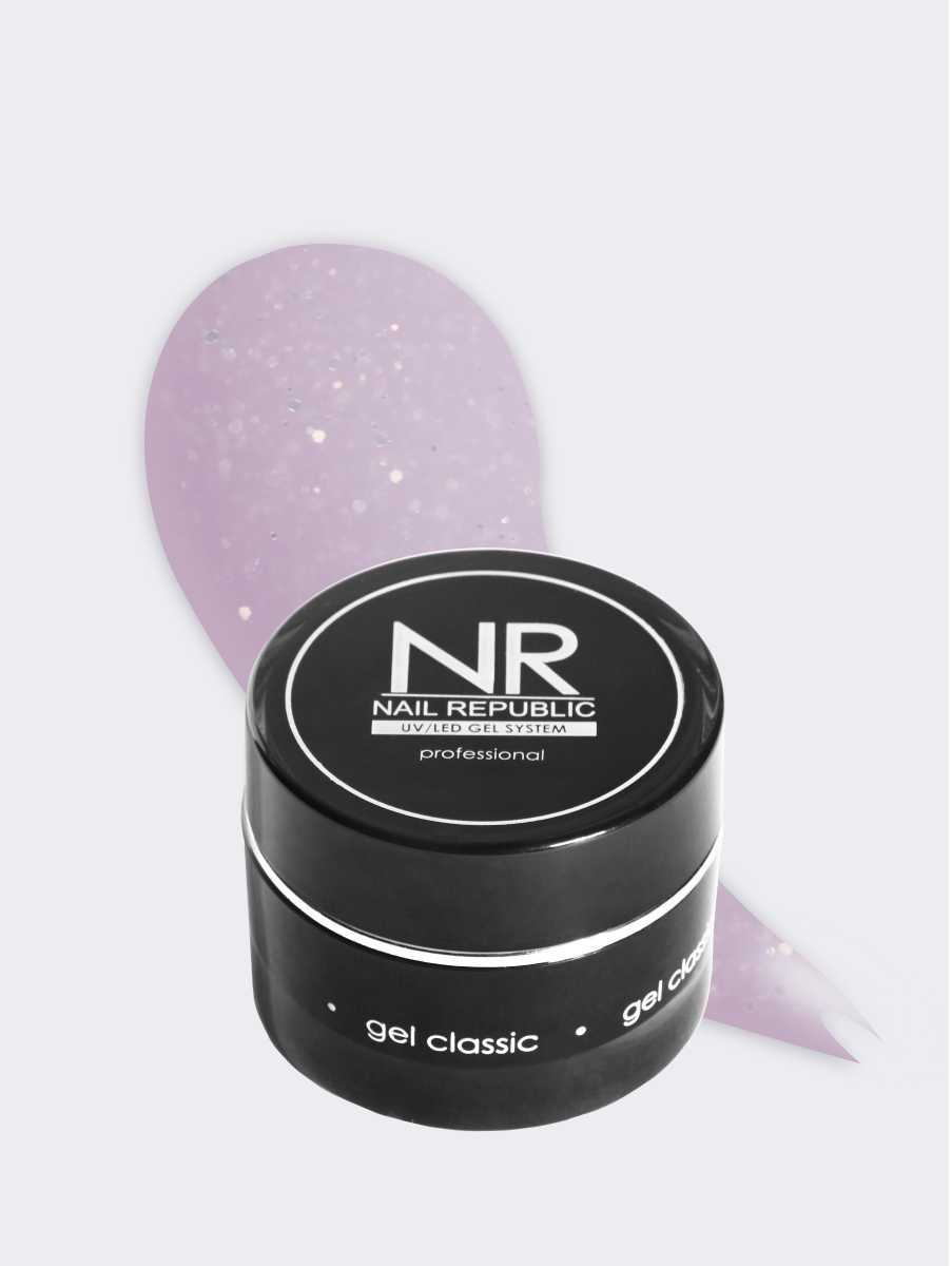 NR, Гель c золотым сиянием Golden nude gel №293, 15 мл