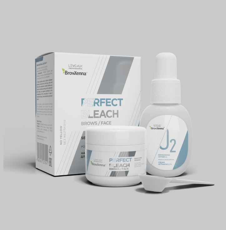 BrowXenna, Набор осветления волос Perfect Bleach ,1 шт.