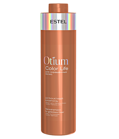ESTEL OTIUM COLOR LIFE, Деликатный шампунь для окрашенных волос арт.OTM.6/1000, 1000 мл Ч/З