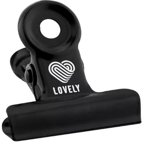Lovely, Зажим для саше (Черный) 1шт