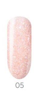 ADRICOCO Amélie, Гель-лак с перламутровой поталью №05 - персиковое парфе, 8 мл