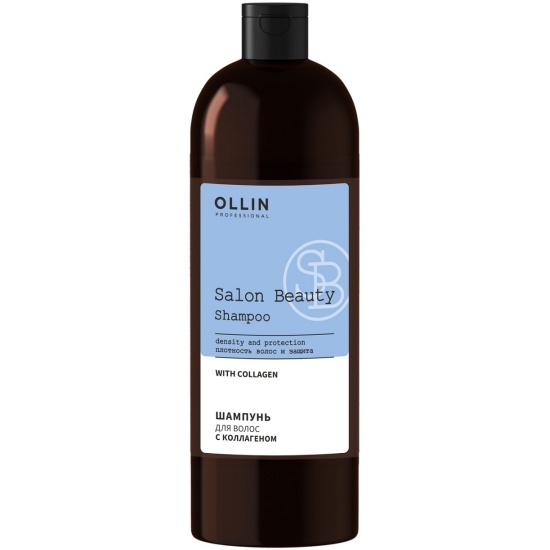 OLLIN SALON BEAUTY, Шампунь для волос с коллагеном, 1000 мл 
