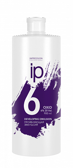 IP, Проявляющая эмульсия «impression professional» oxid 6 % (20 volume), 900 мл