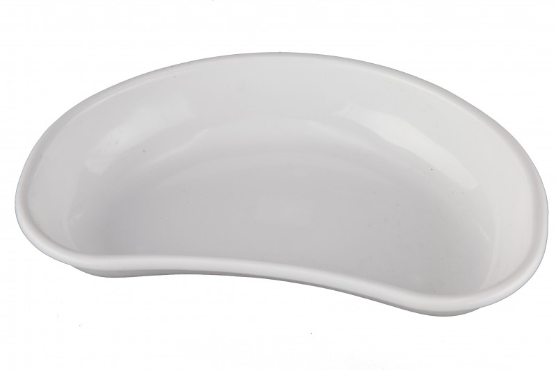 Лоток БОЛЬШОЙ почкообразный полимерный белый