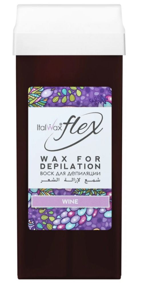 ItalWax Flex, Воск в картридже "Вино", 100 мл