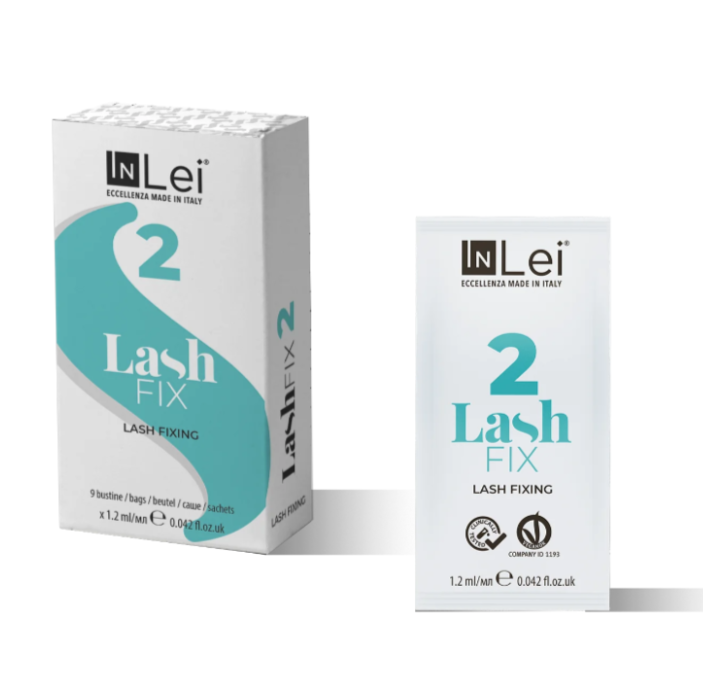 InLei, Фиксирующий состав для ресниц «Fix 2» 1,2 мл 1ШТ