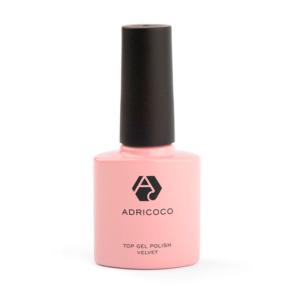 ADRICOCO, Закрепитель для гель-лака Velvet, 8 мл