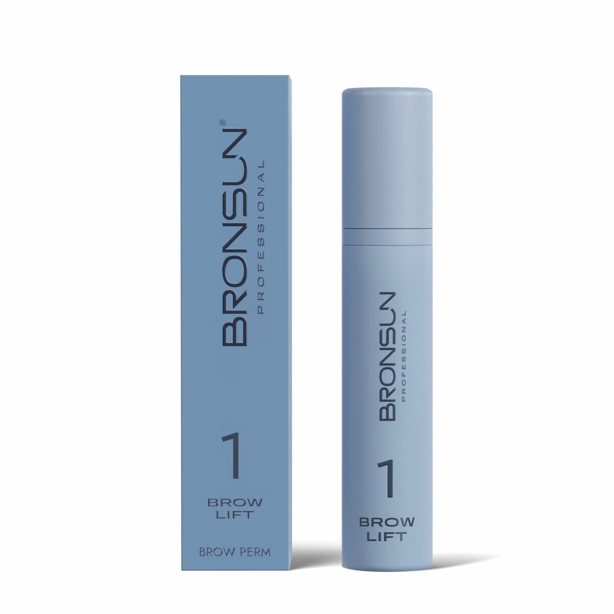 BRONSUN, Состав #1 для долговременной укладки бровей BROW LIFT, 10 мл Ч/З