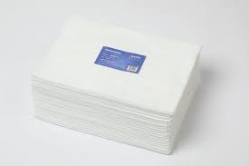 White Line, Полотенце большое 45*90, спанлейс, белый 50 шт ПАЧКА