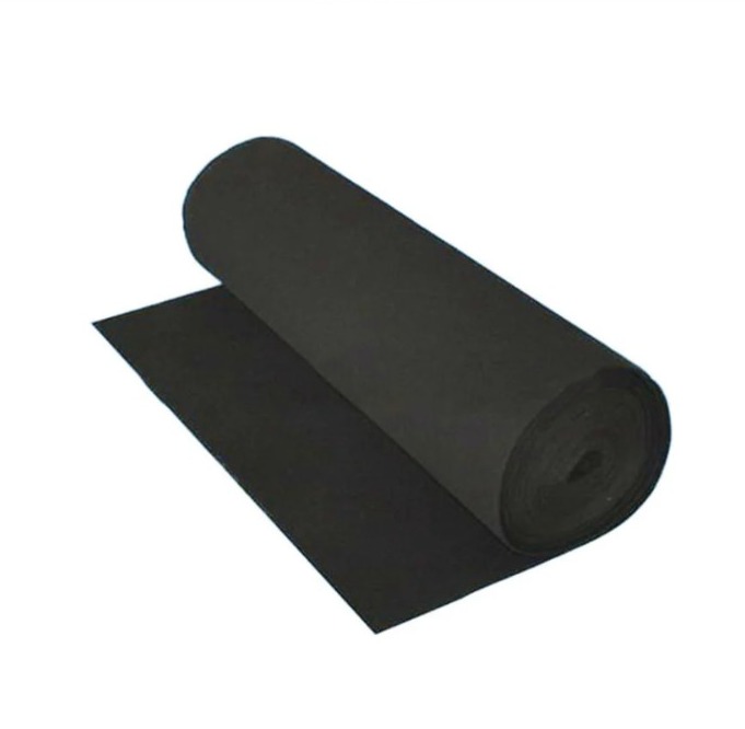 Практик, полотенце малое 35*70, спанлейс, черный 100 шт РУЛОН