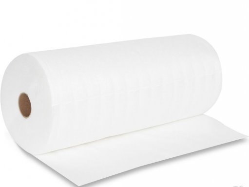 WW Полотенце малое 35*70, ЭКОНОМ, спанлейс 35, белый 100 шт РУЛОН