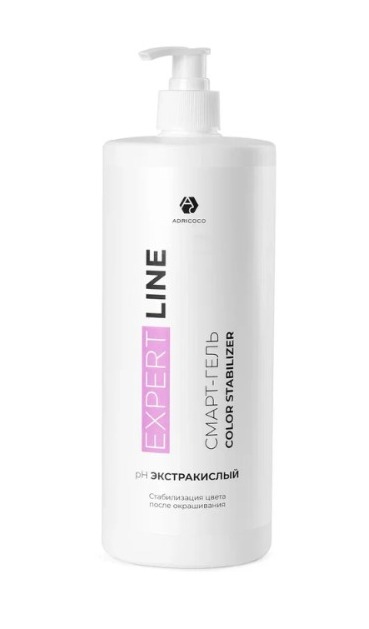 ADRICOCO EXPERT LINE, Гель-уход для стабилизации окрашивания с АНА-кислотами, 1000 мл