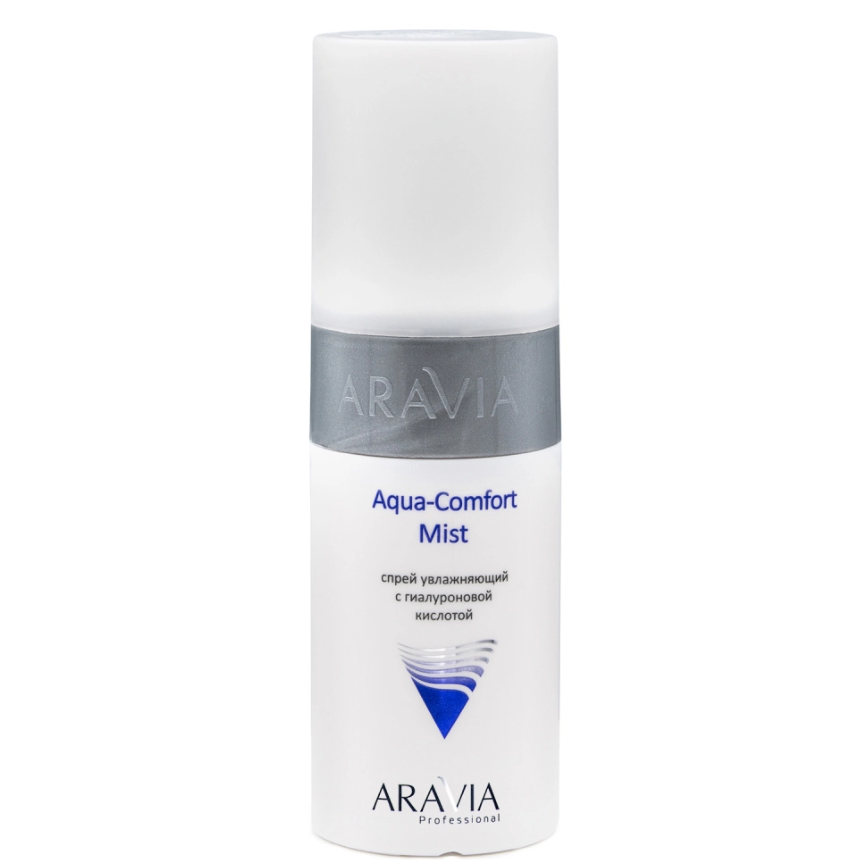 ARAVIA Professional 9105, Спрей увлажняющий с гиалуроновой кислотой "Aqua Comfort Mist", 150 мл