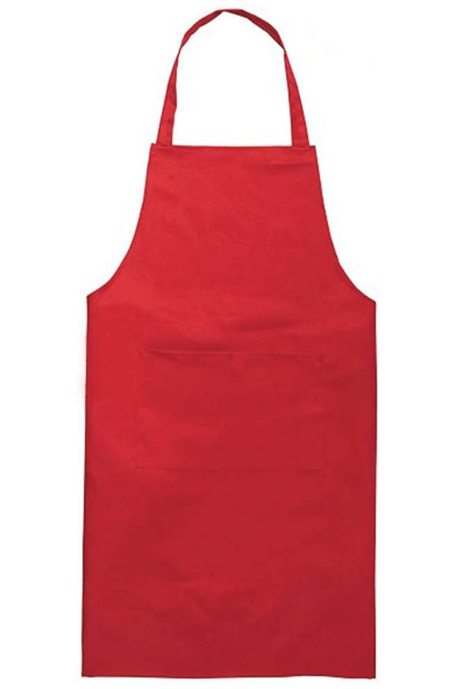 Фартук ТКАНЕВЫЙ КРАСНЫЙ 1ШТ
