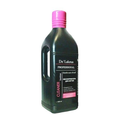De Lakrua, Обезжириватель для ногтей "Cleaner", 1000 мл