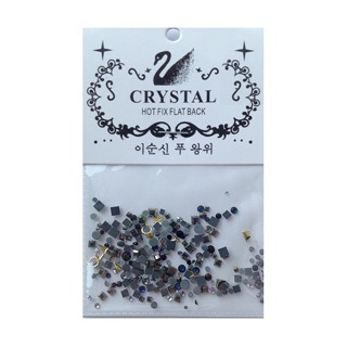 Solinberg, Стразы для дизайна ногтей "Гламурный MIX" 11, арт. 273а-QW11