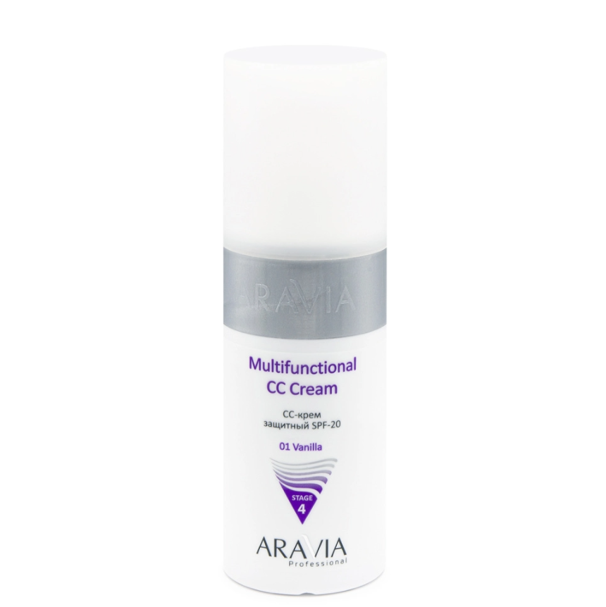 ARAVIA Professional 6105, CC-крем защитный "Multifunctional CC Cream" SPF-20, 150 мл