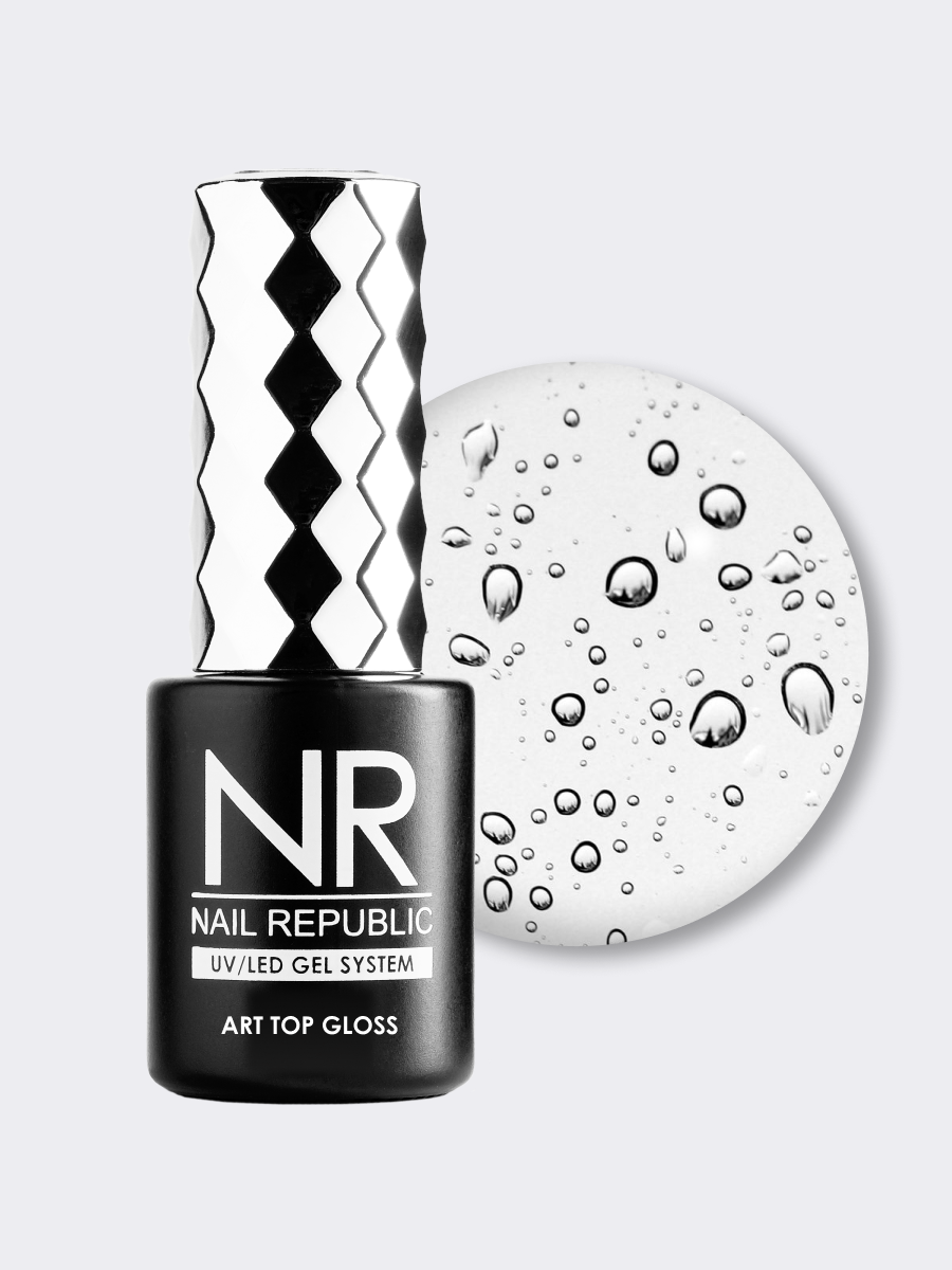 NR, Топ для дизайнов (капли) ART TOP WATER DROP (Step 2), 10 мл