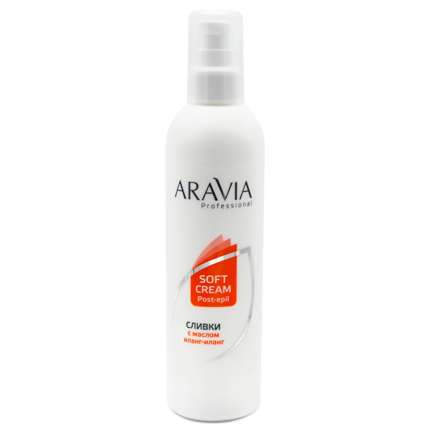 ARAVIA Professional 1026, Сливки после депиляции с маслом иланг-иланг, 300 мл