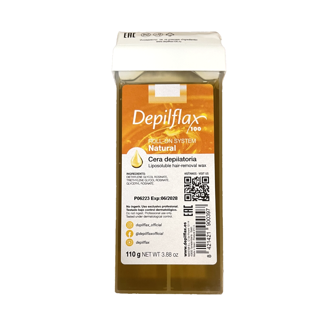 Depilflax, Воск в картридже "Натуральный", 110 гр
