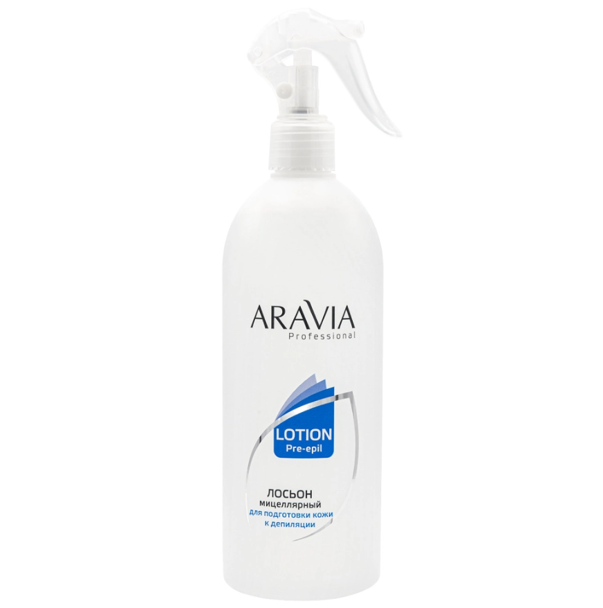 ARAVIA Professional 1037, Мицеллярный лосьон перед депиляцией, 500 мл