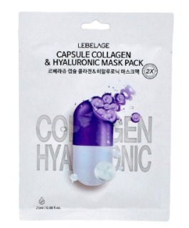 LEBELAGE, Маска для лица тканевая с коллагеном