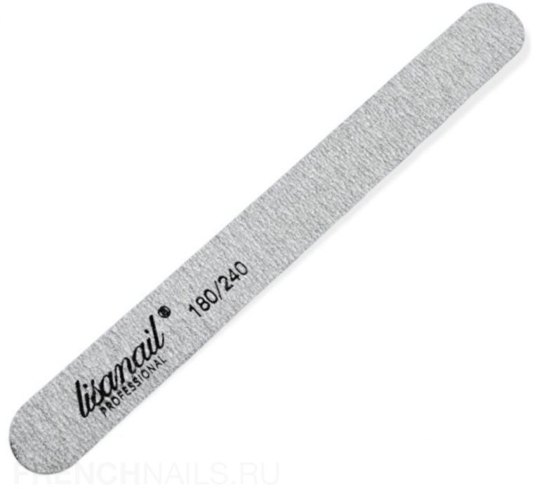Lisanail, Пилка прямая 17,8 см, 180/240