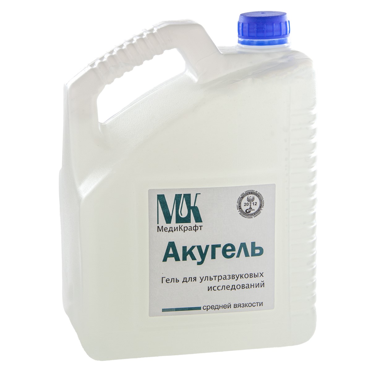Акугель, Гель д/УЗИ средней вязкости (бесцветный), 5кг