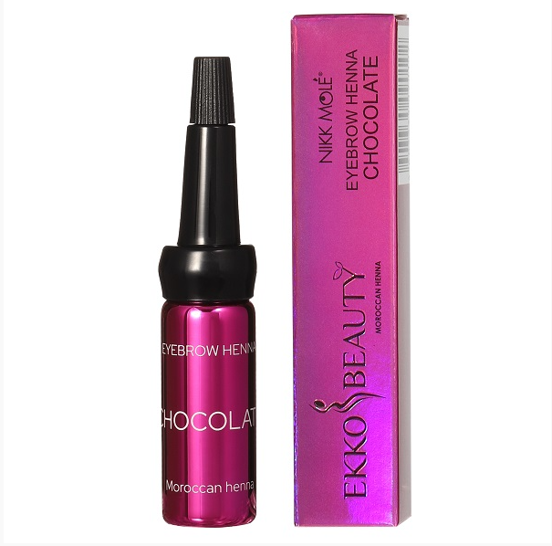 EKKOBEAUTY, Хна для бровей, Chocolate, 10гр