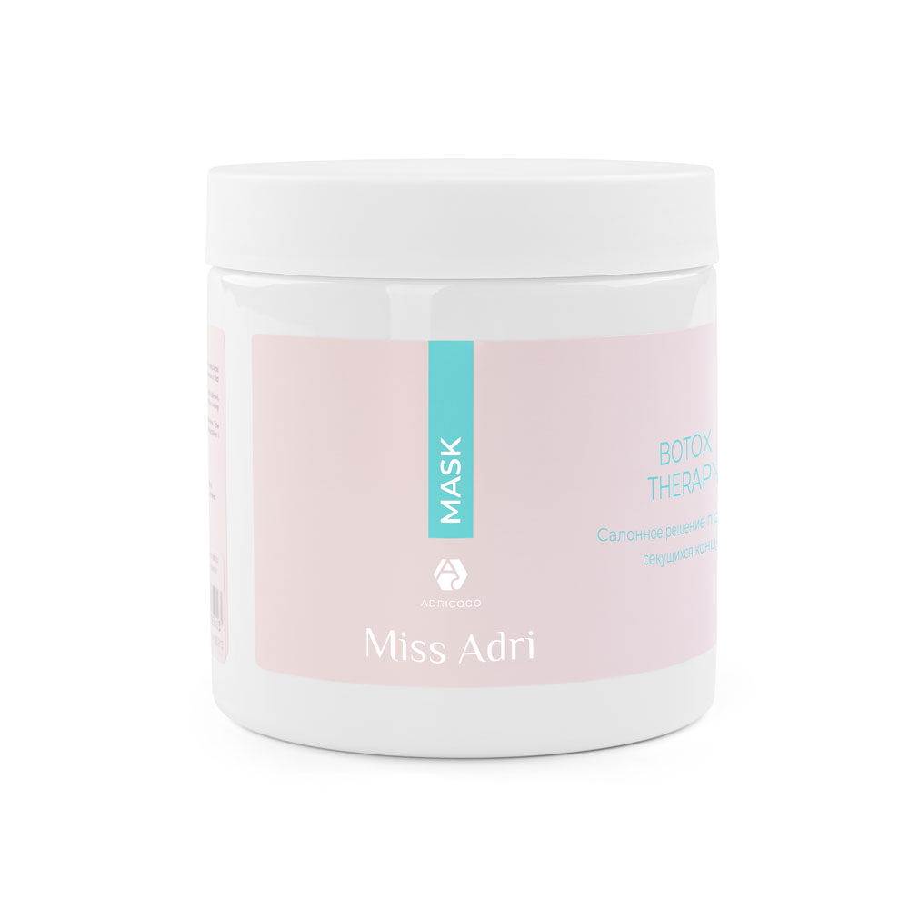 ADRICOCO Miss Adri Botox therapy, Маска для волос с эффектом ботокса, 500 мл