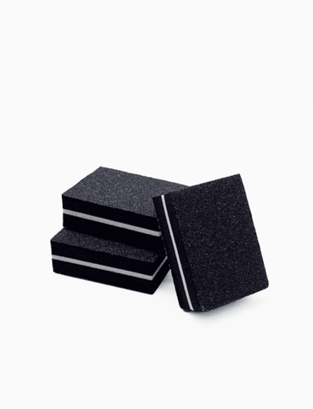 Баф "мини", 100/180 грит (черный)