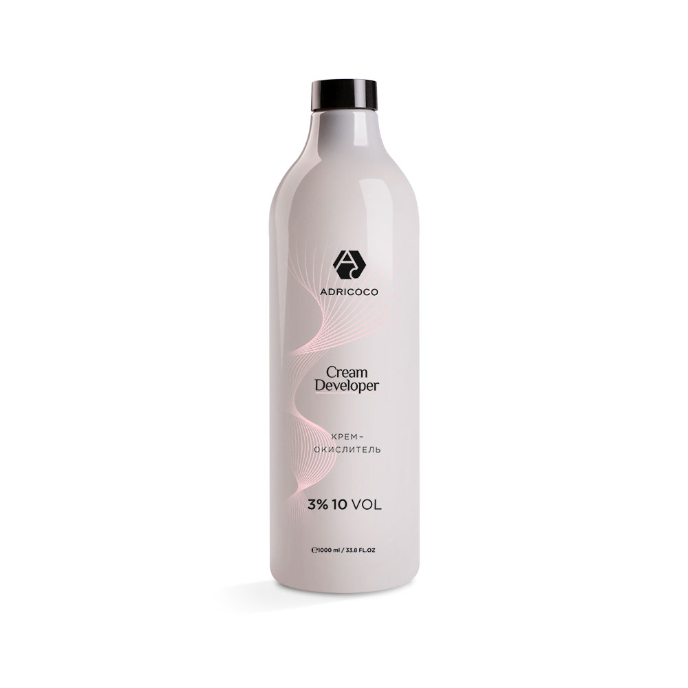 ADRICOCO, Крем-окислитель Cream Developer 3% (10 vol.), 1000 мл