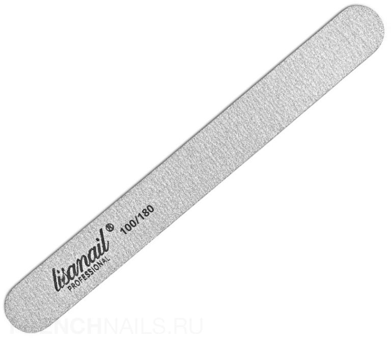 Lisanail, Пилка прямая 17,8 см, 100/180