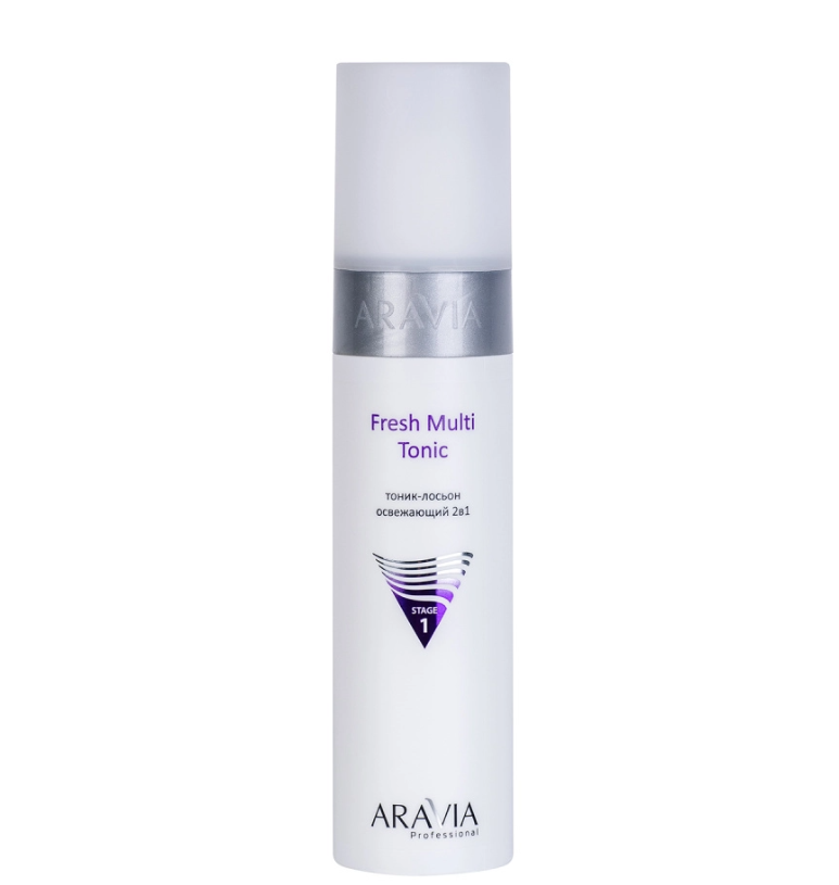 ARAVIA Professional 6210, Тоник-лосьон освежающий 2в1 Fresh Multi Tonic, 250 мл