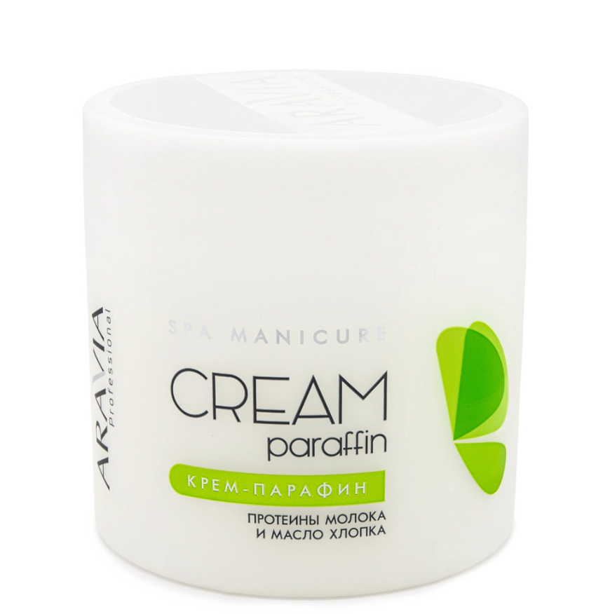 ARAVIA Professional 4010, Крем-парафин Натуральный с молочными протеинами и маслом хлопка 270 мл.
