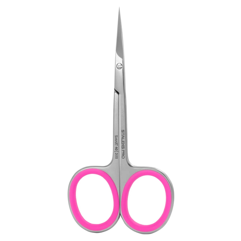STALEKS SMART, Ножницы профессиональные для кутикулы TYPE 3, SS-40/3