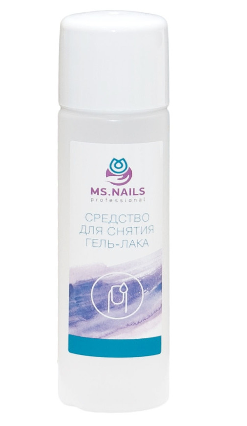 MS.NAILS, Средство для снятия гель-лака (шеллака), 150 мл