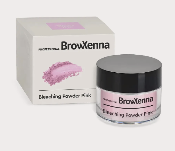 BrowXenna, Средство для осветления волос Bleaching Powder Pink,1 шт.
