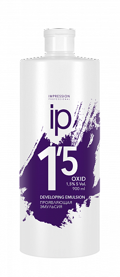 IP, Проявляющая эмульсия «impression professional» oxid 1,5 % (5 volume), 900 мл
