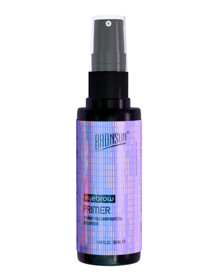 BRONSUN, Праймер-обезжириватель для бровей, 50 мл