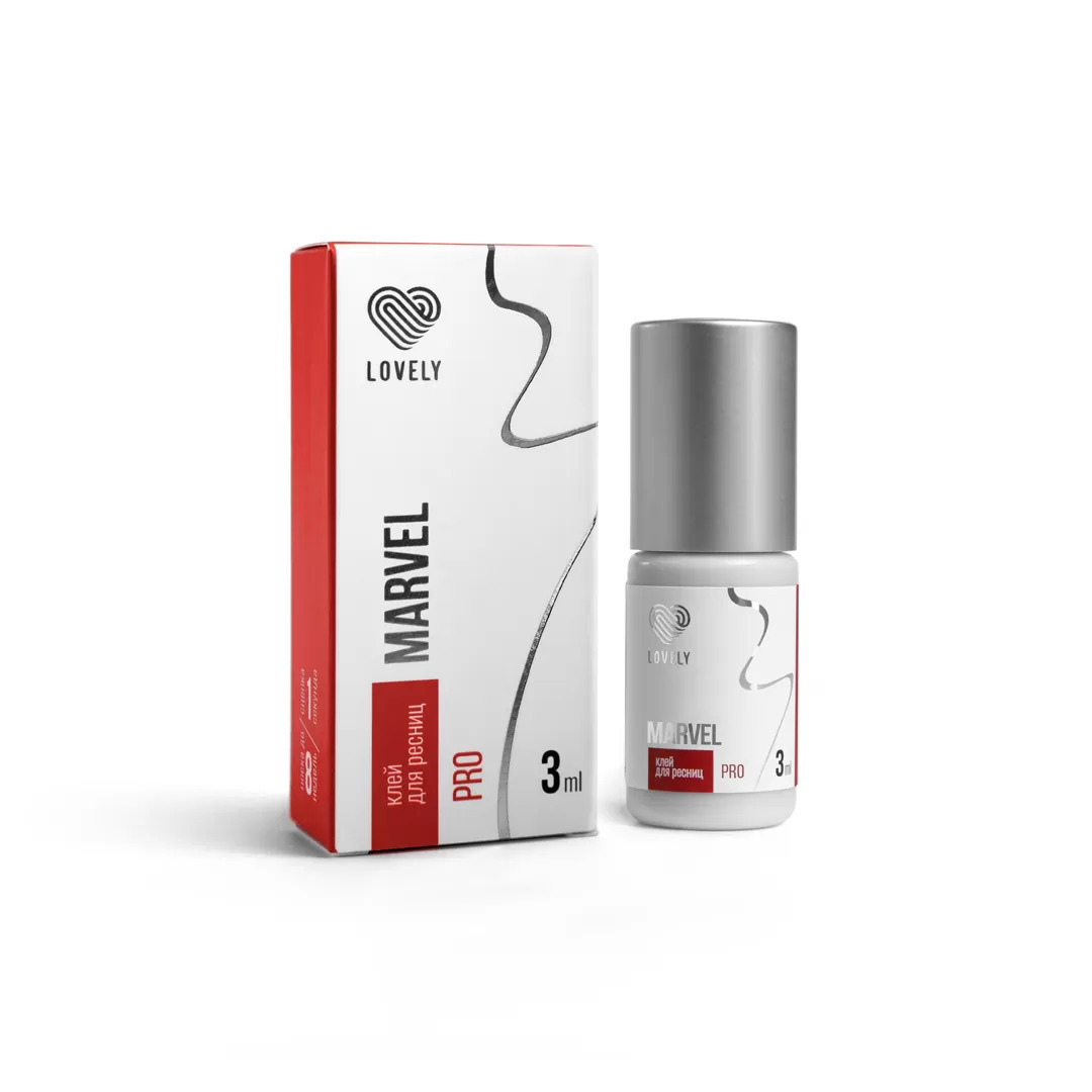 Lovely, Клей для наращивания ресниц "Marvel", 3 мл