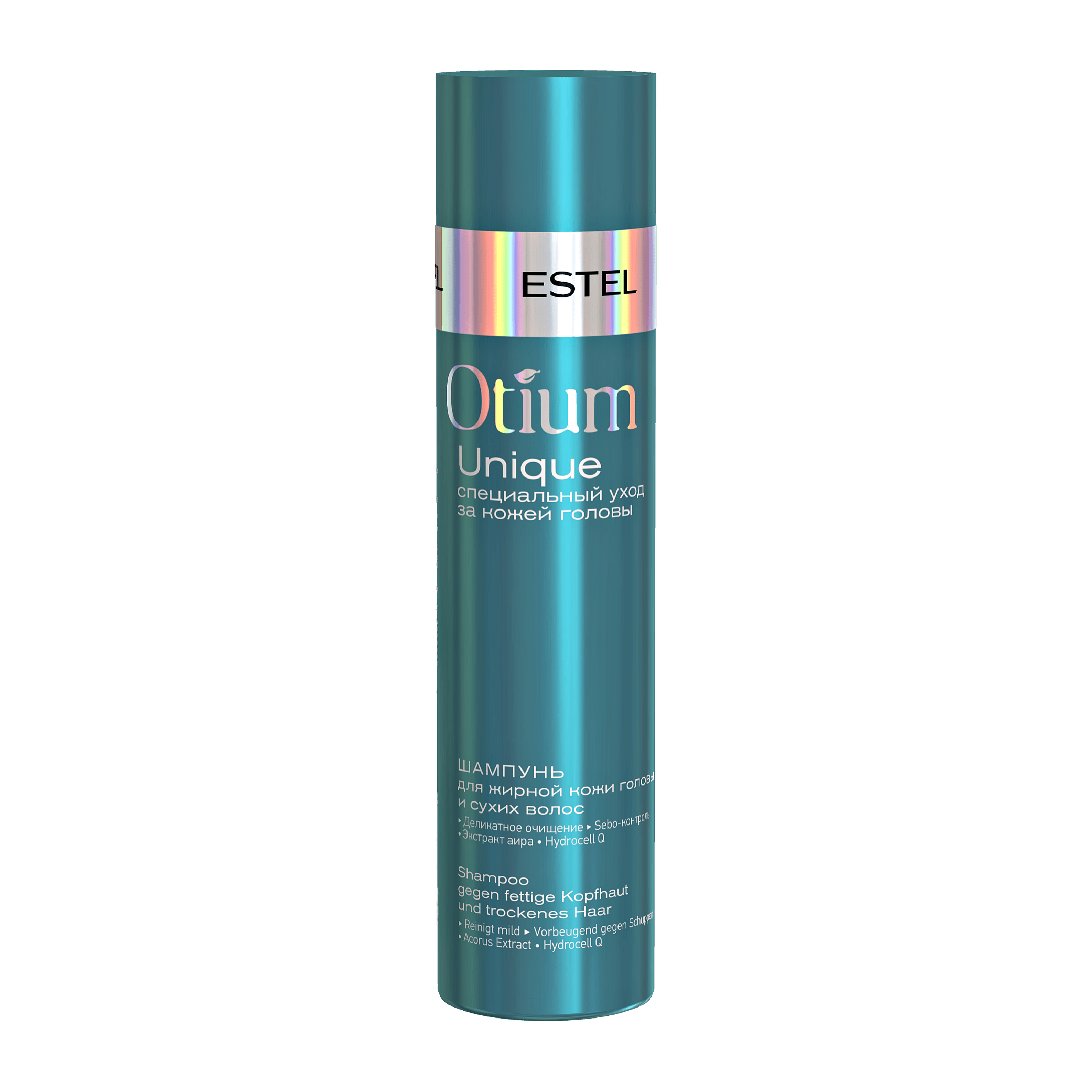ESTEL OTIUM UNIQUE, Шампунь для жирной кожи головы и сухих волос арт.OTM.16, 250 мл