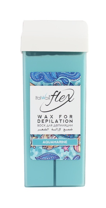 ItalWax Flex, Воск в картридже "Аквамарин", 100 мл