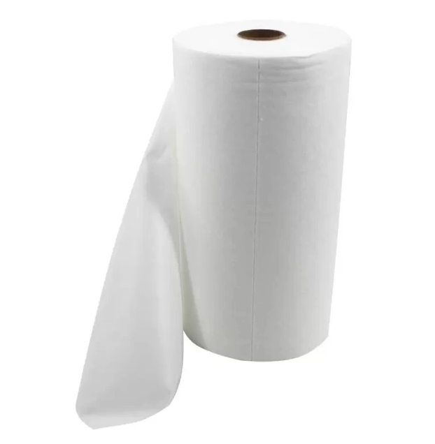 WW Полотенце большое 45*90, ЛЮКС, спанлейс 60, белый 100 шт РУЛОН